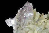 Double-Terminated Amethyst Crystal on Quartz - See Video! #163976-1
